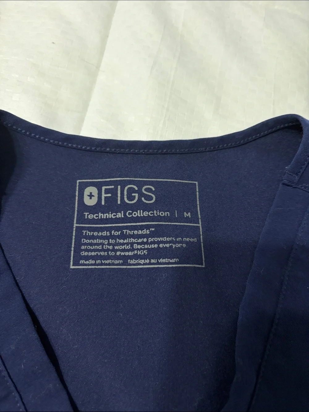 Figs bundle navy jogger set technical collection women’s medium